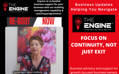 Focus on continuity, not just exit